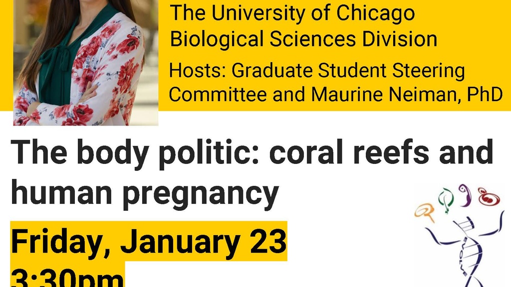 Biology Seminar/Raymond Fong Memorial Lecture: "The body politic: coral reefs and human pregnancy" promotional image